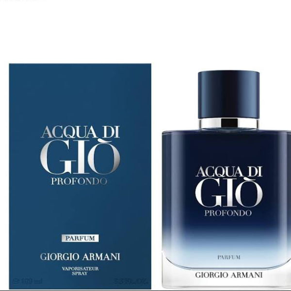 GIORGIO ARMANI Acqua di Gio Profondo 3.4 oz PARFUM for men